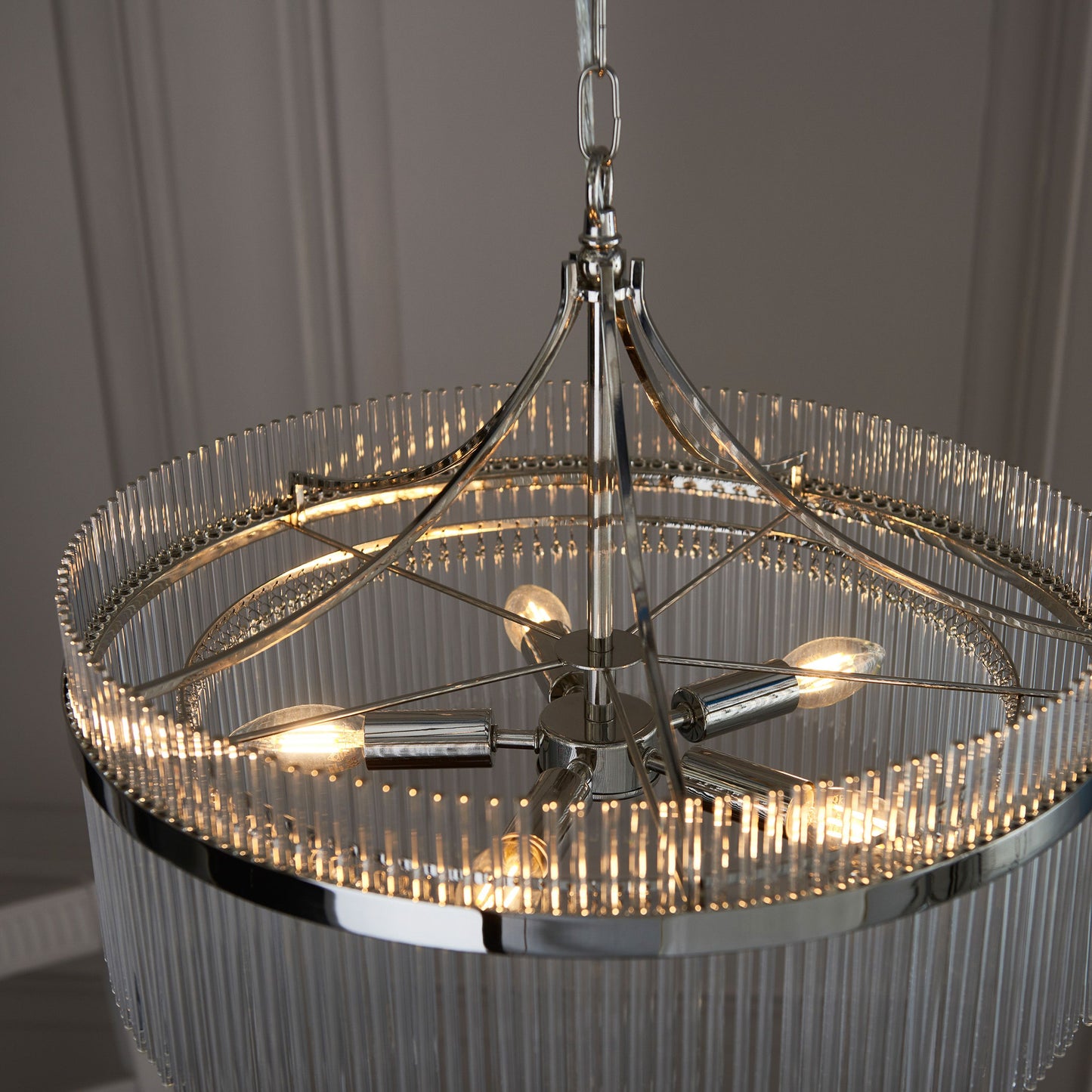 Menton 5 Pendant Light (Nickel)