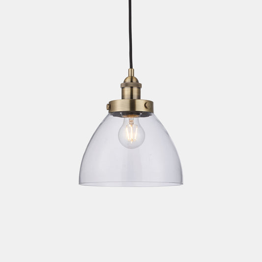 Baxter Pendant Light (Antique Brass)
