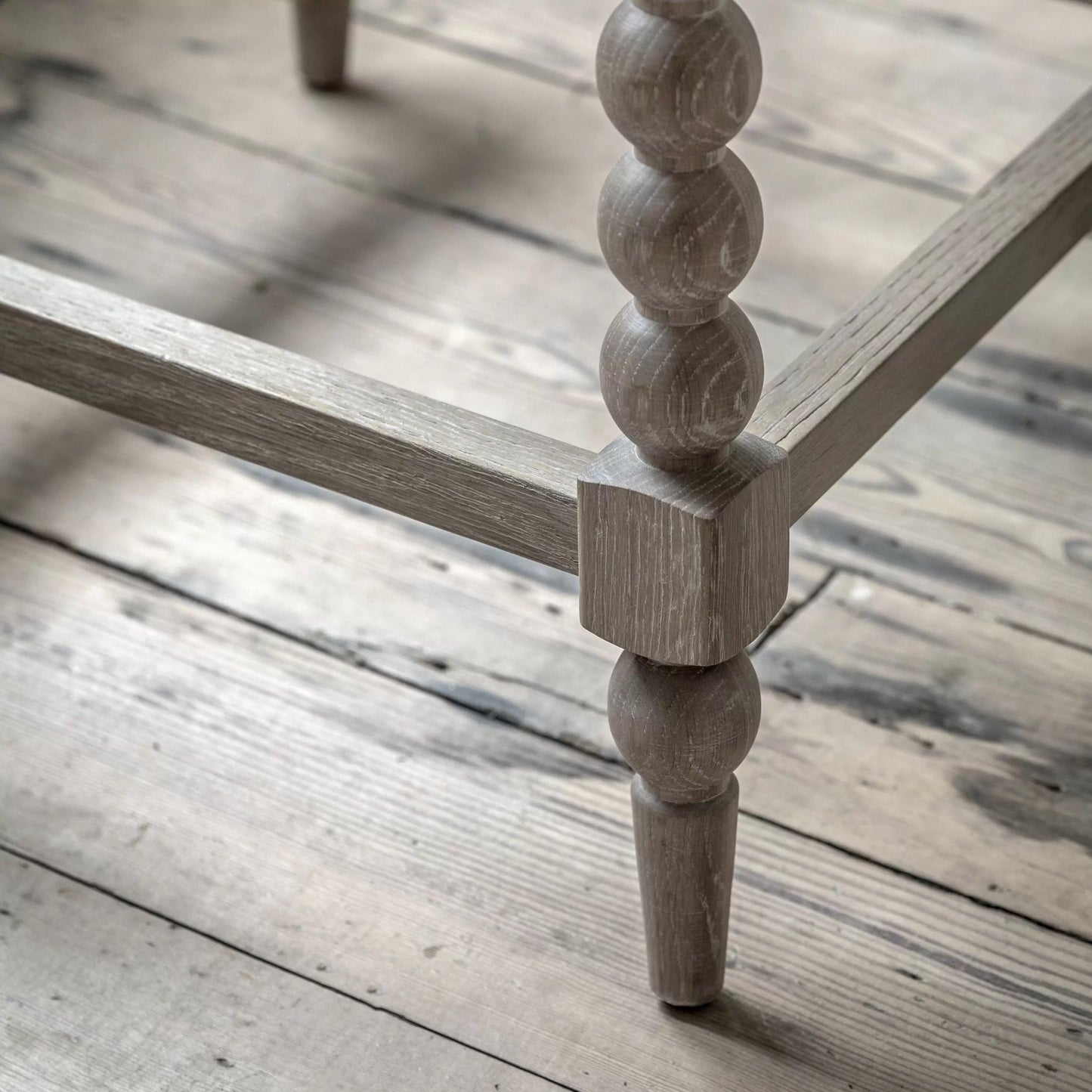 Bar Stool with Bobbin Detail