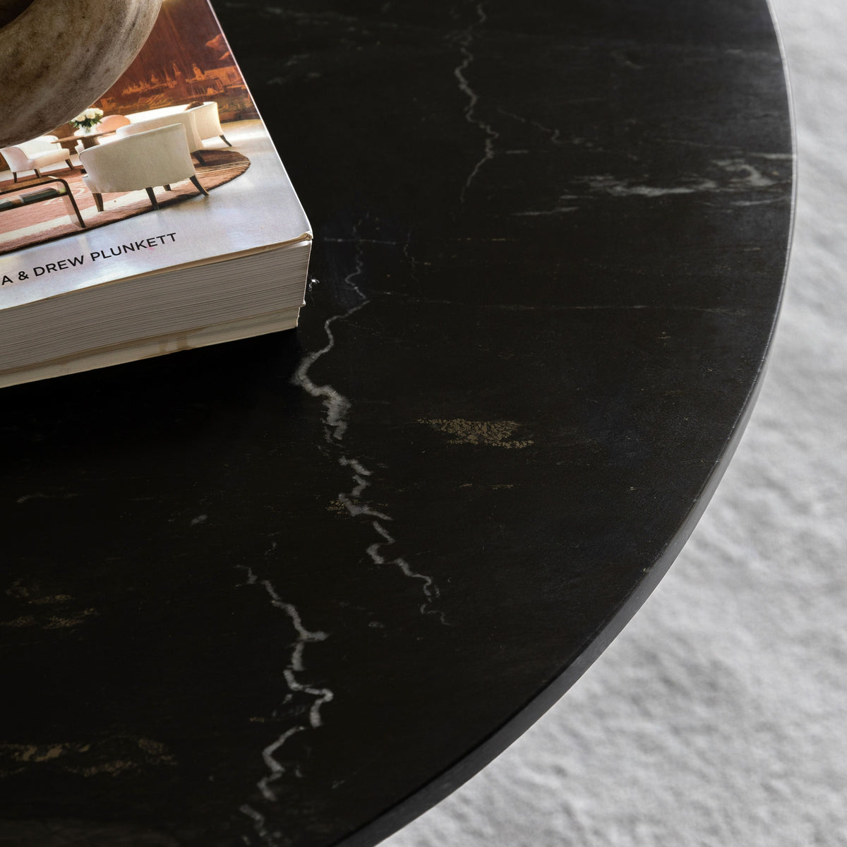 Farini Marble Coffee Table (Black)