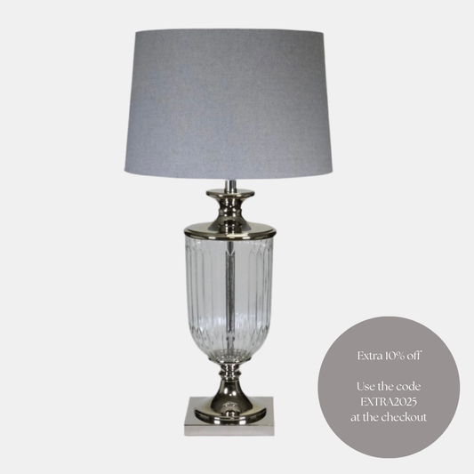 Fitzwilliam Table Lamp (Grey)