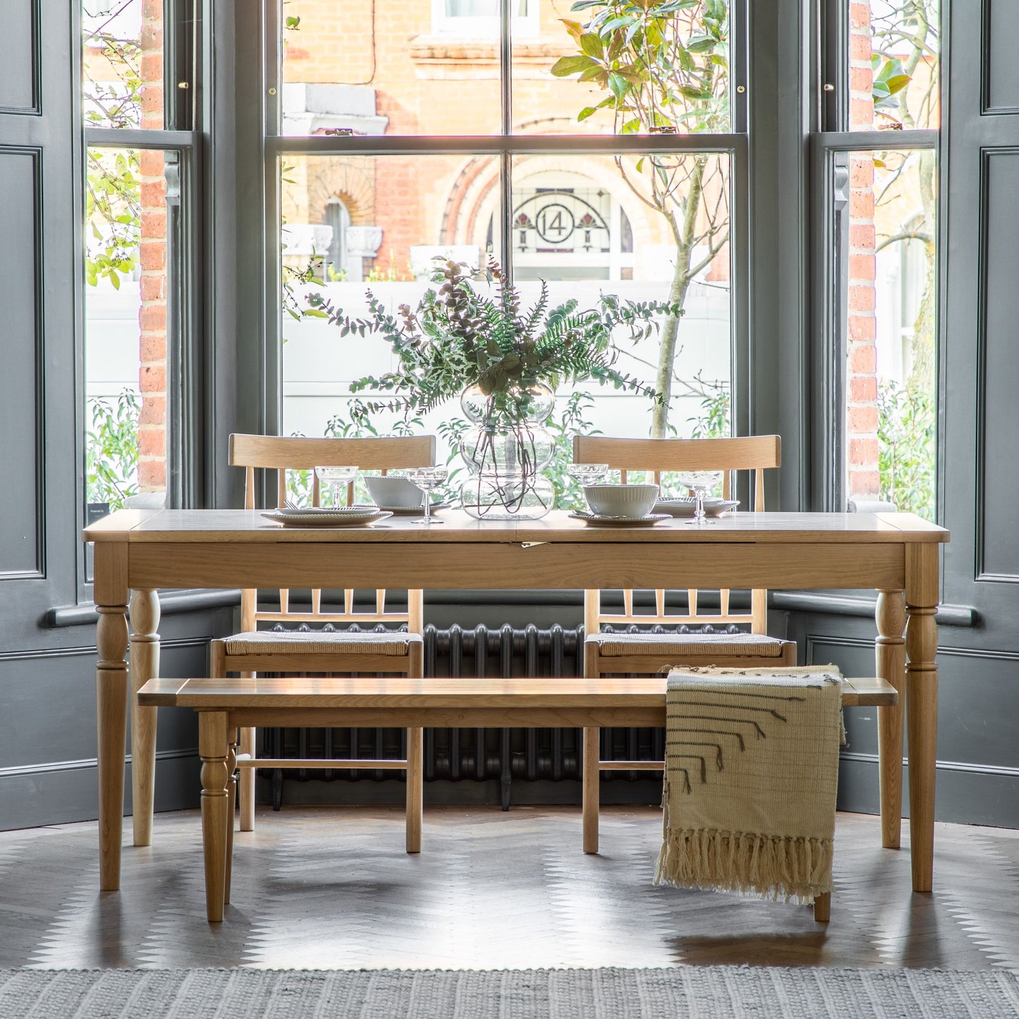 Hedley Extending Dining Table (Natural)