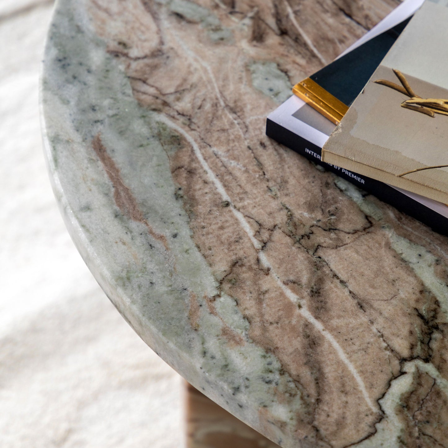 Farini Marble Coffee Table (Natural)