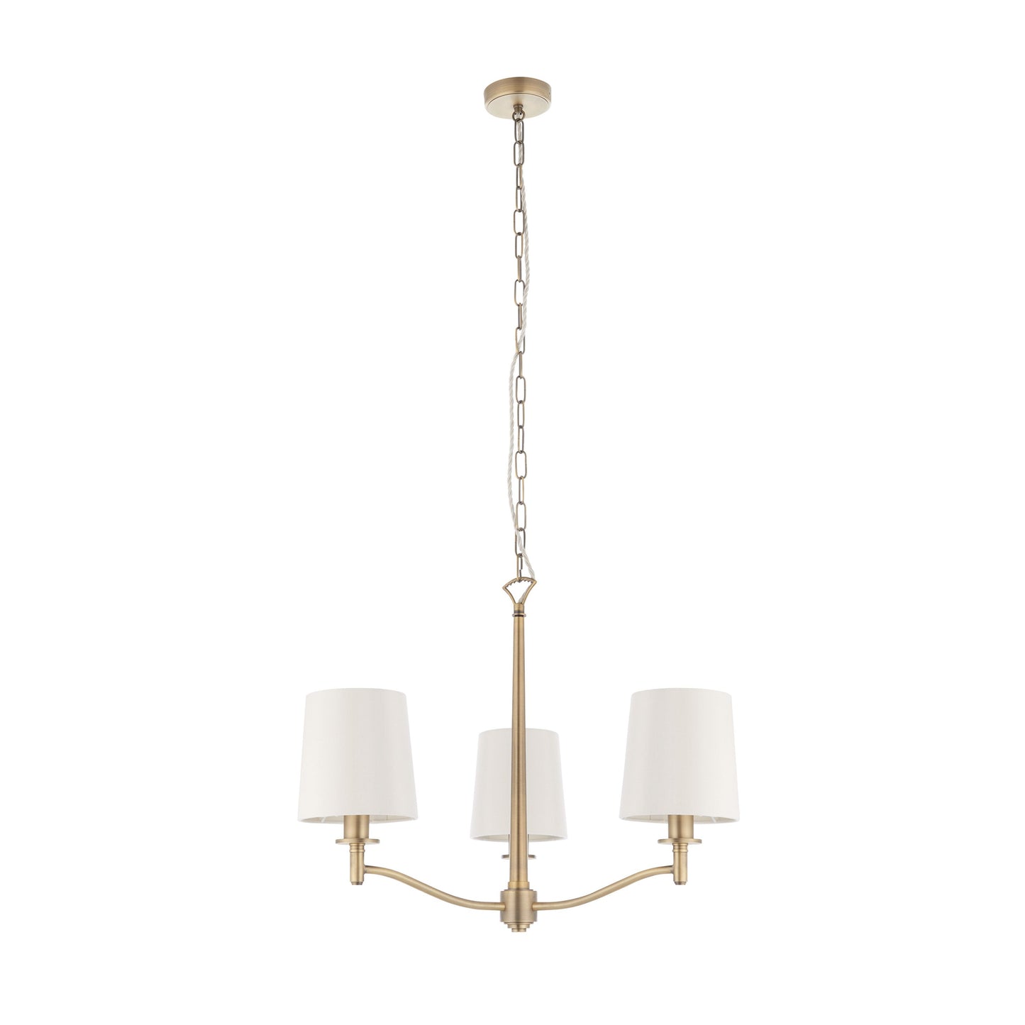 Colton 3 Pendant Light (Brass)