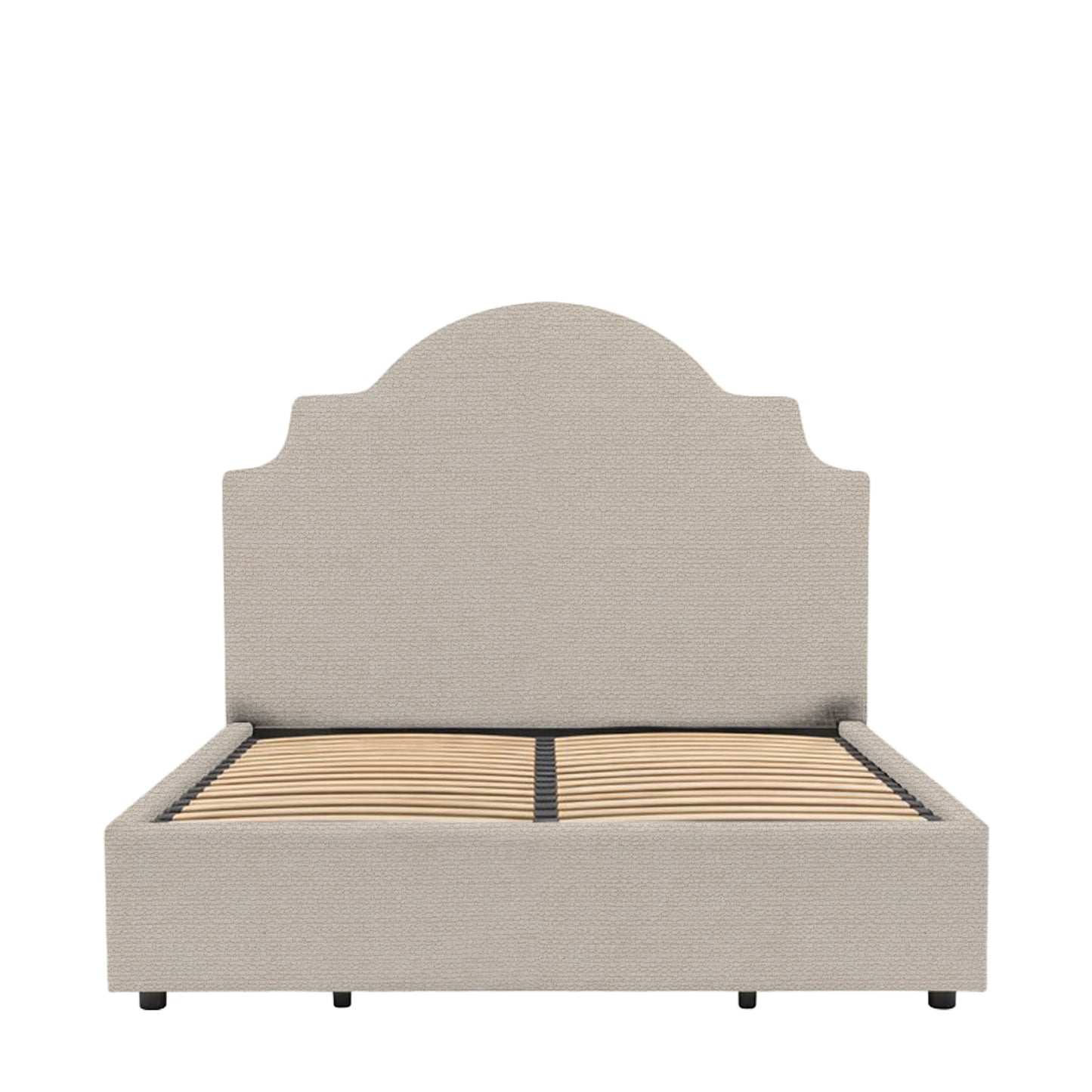Marseille King Bed (Vanilla)
