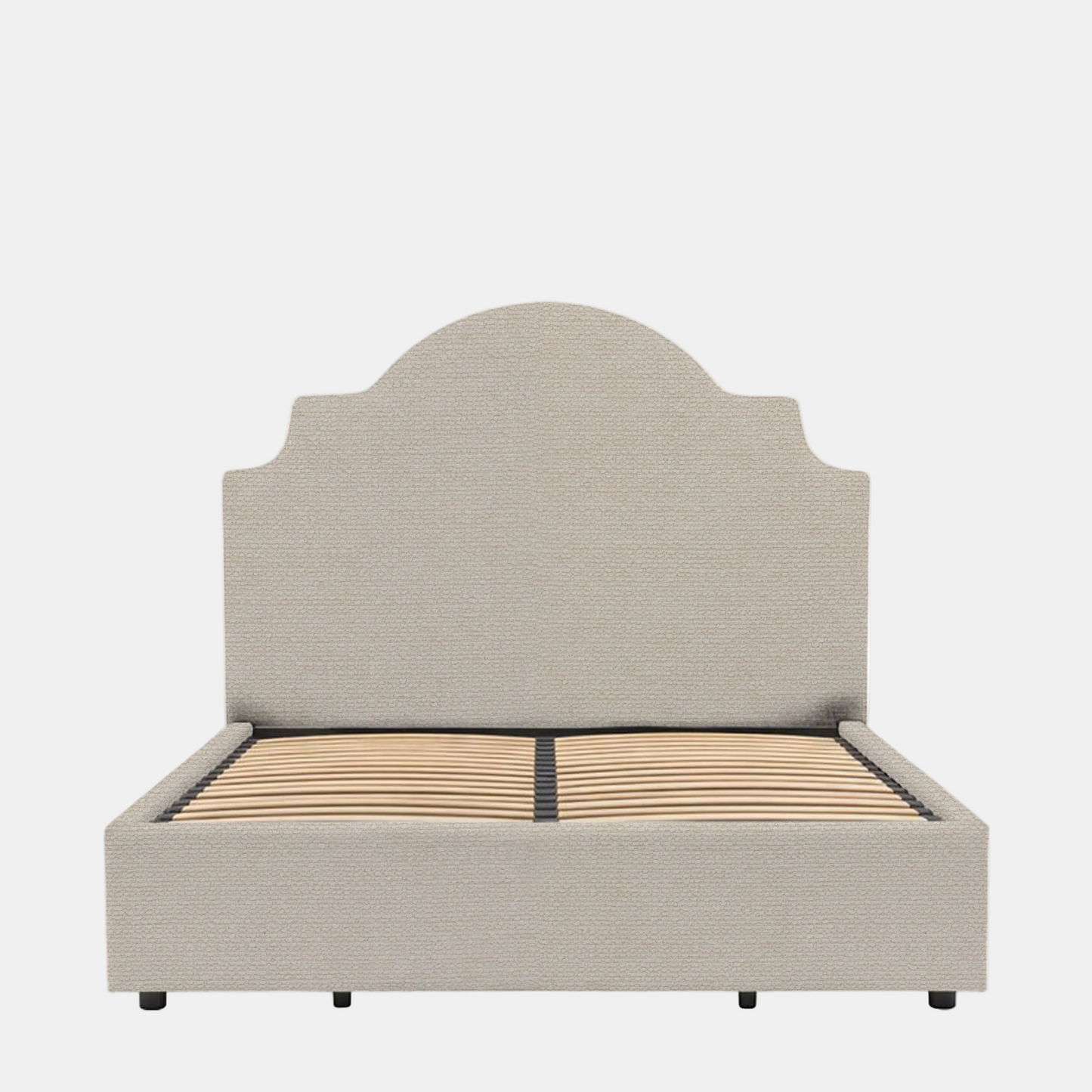 Marseille King Bed (Vanilla)