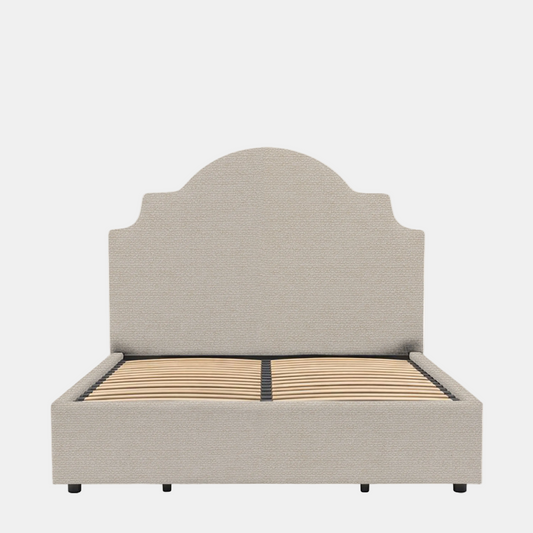 Marseille King Bed (Vanilla)