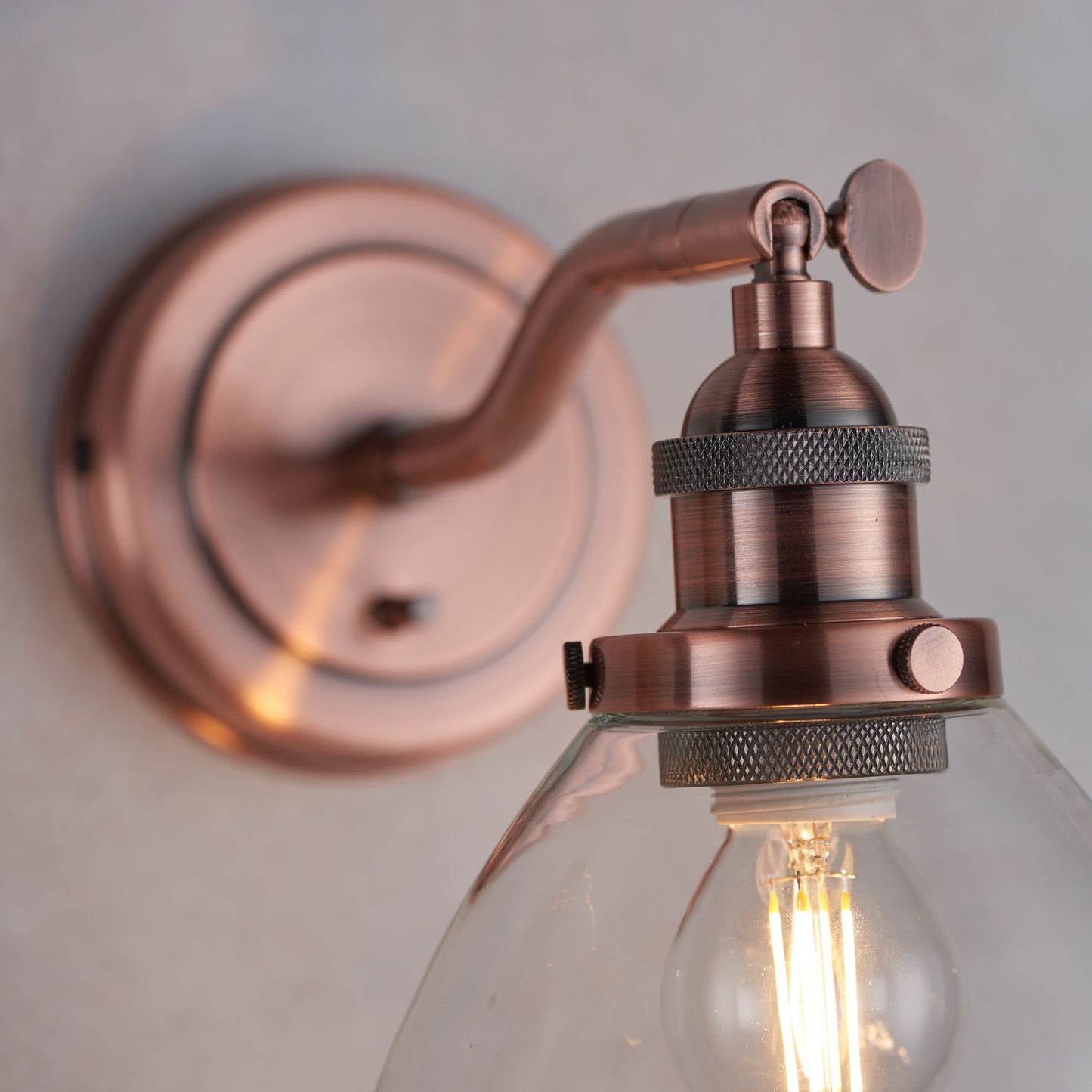 Baxter Wall Light (Aged Copper)