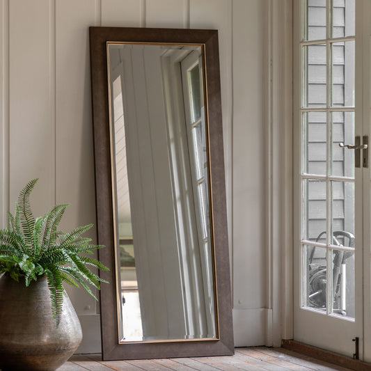 Shoreditch Large Mirror (Bronze)