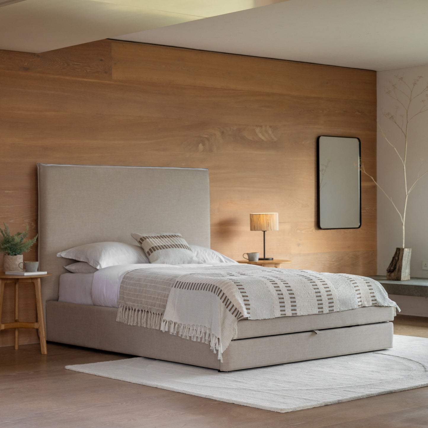 Parker King Bed (Natural)