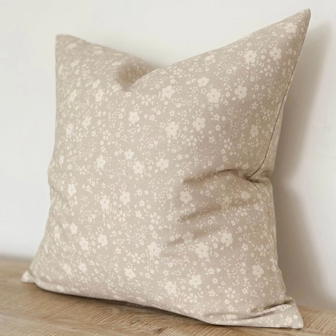 Florence Cushion Cover in Beige (45x45cm)