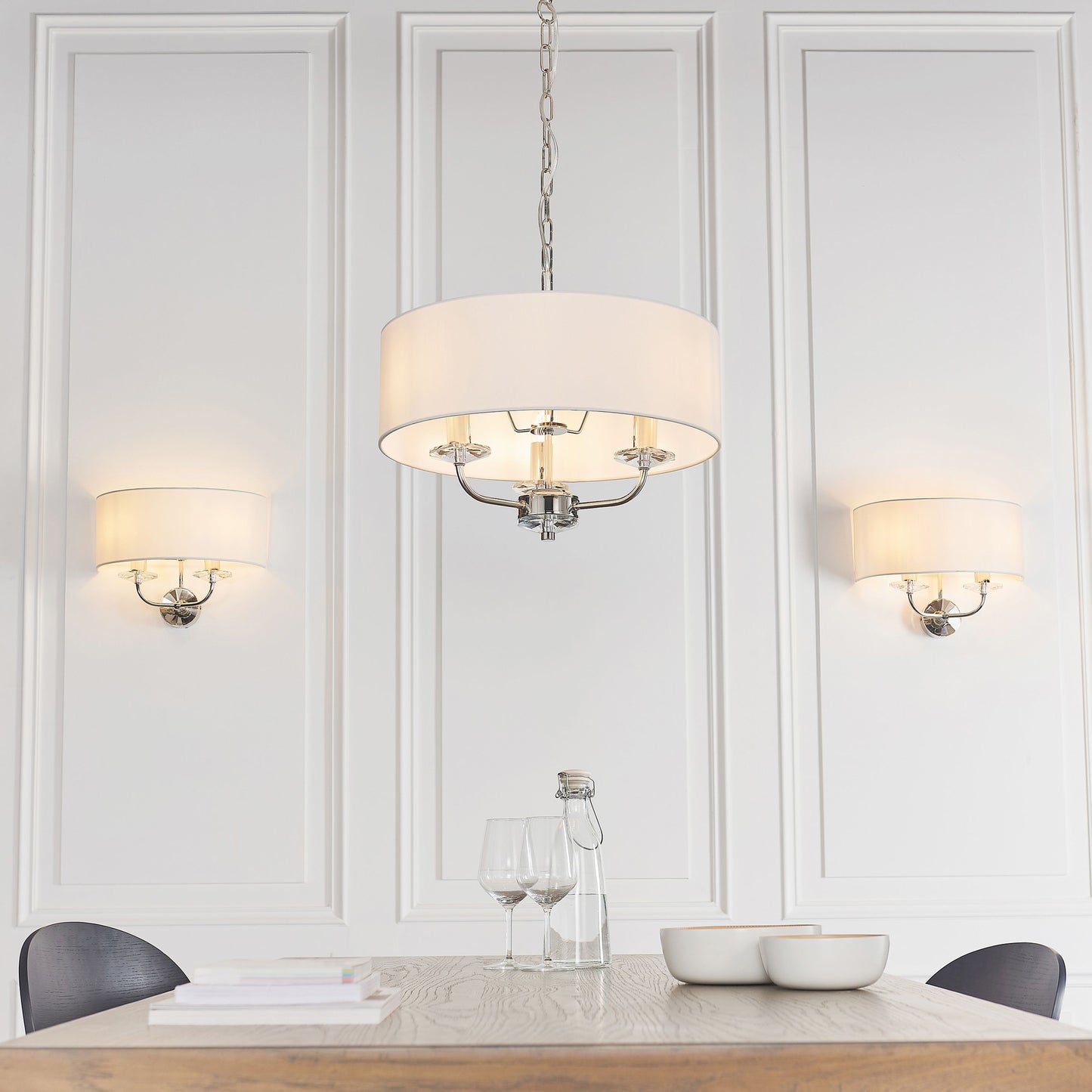 Griffin 3 Pendant Light (Nickel)