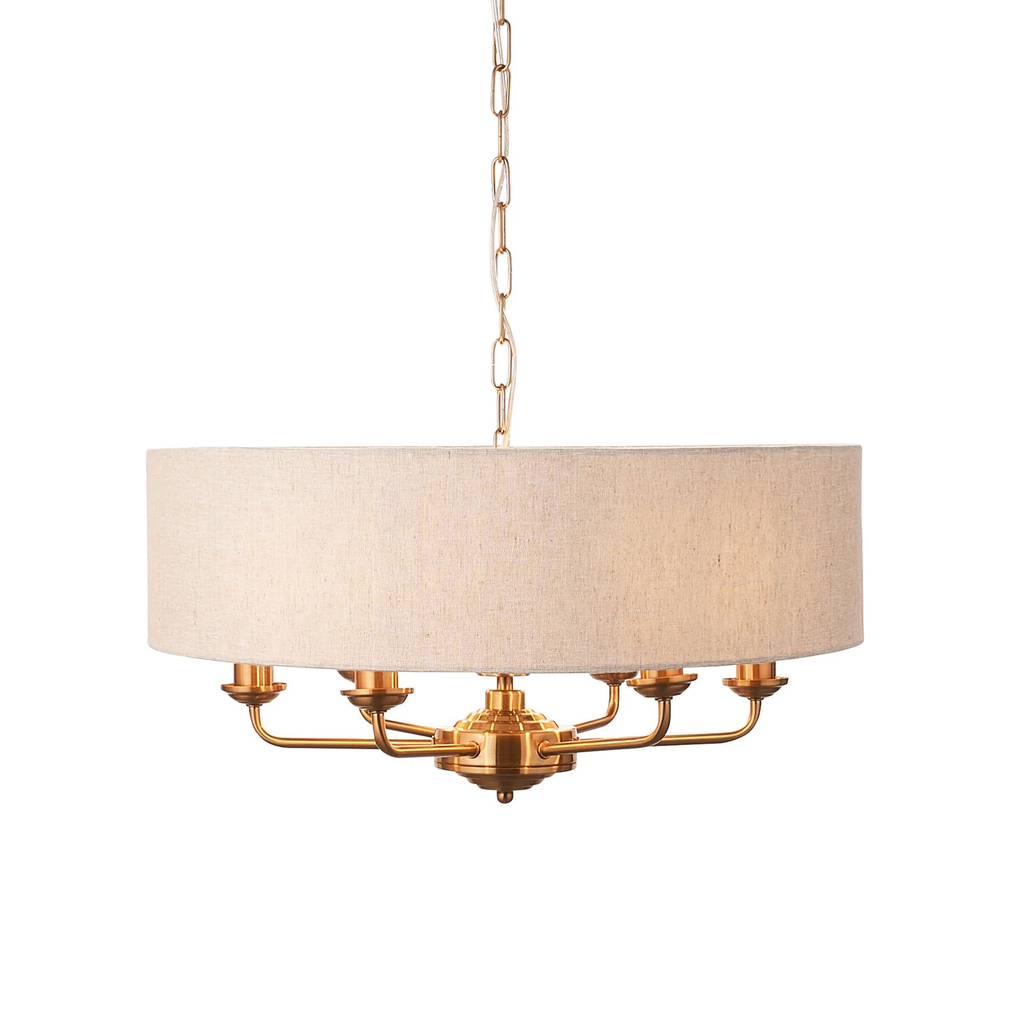 Galway 6 Pendant Light (Vintage Brass)