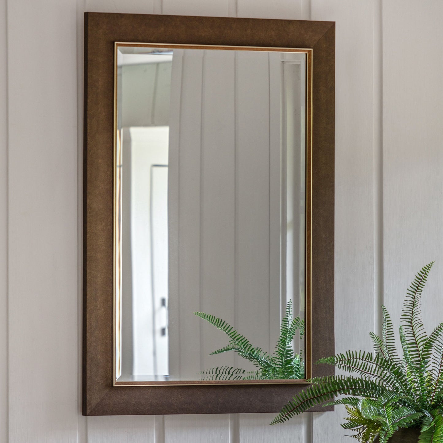 Shoreditch Medium Mirror (Bronze)
