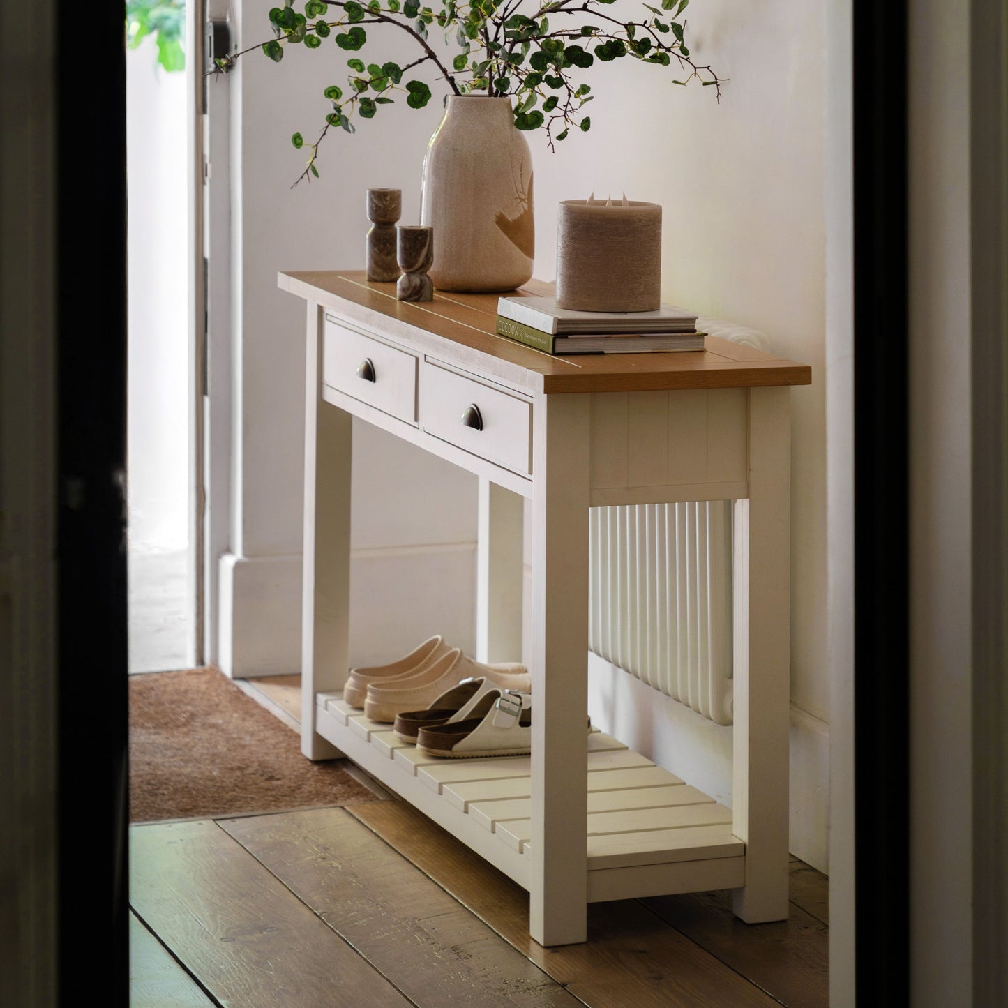 Hedley Console Table (White)