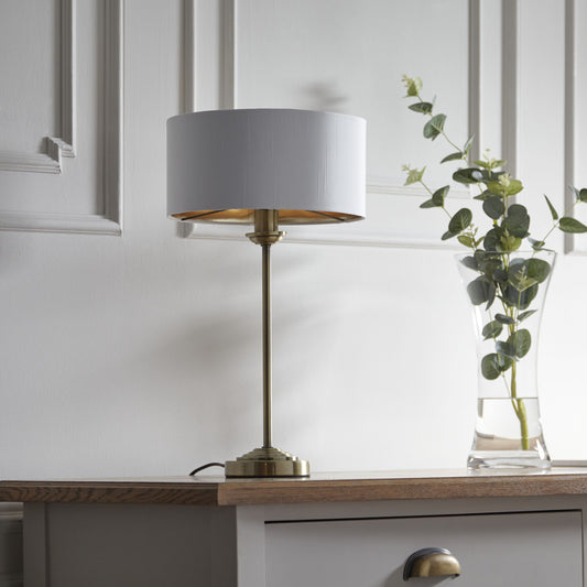 Antique Brass Table Lamp
