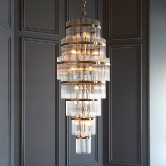 Menton 21 Pendant Light (Antique Brass)