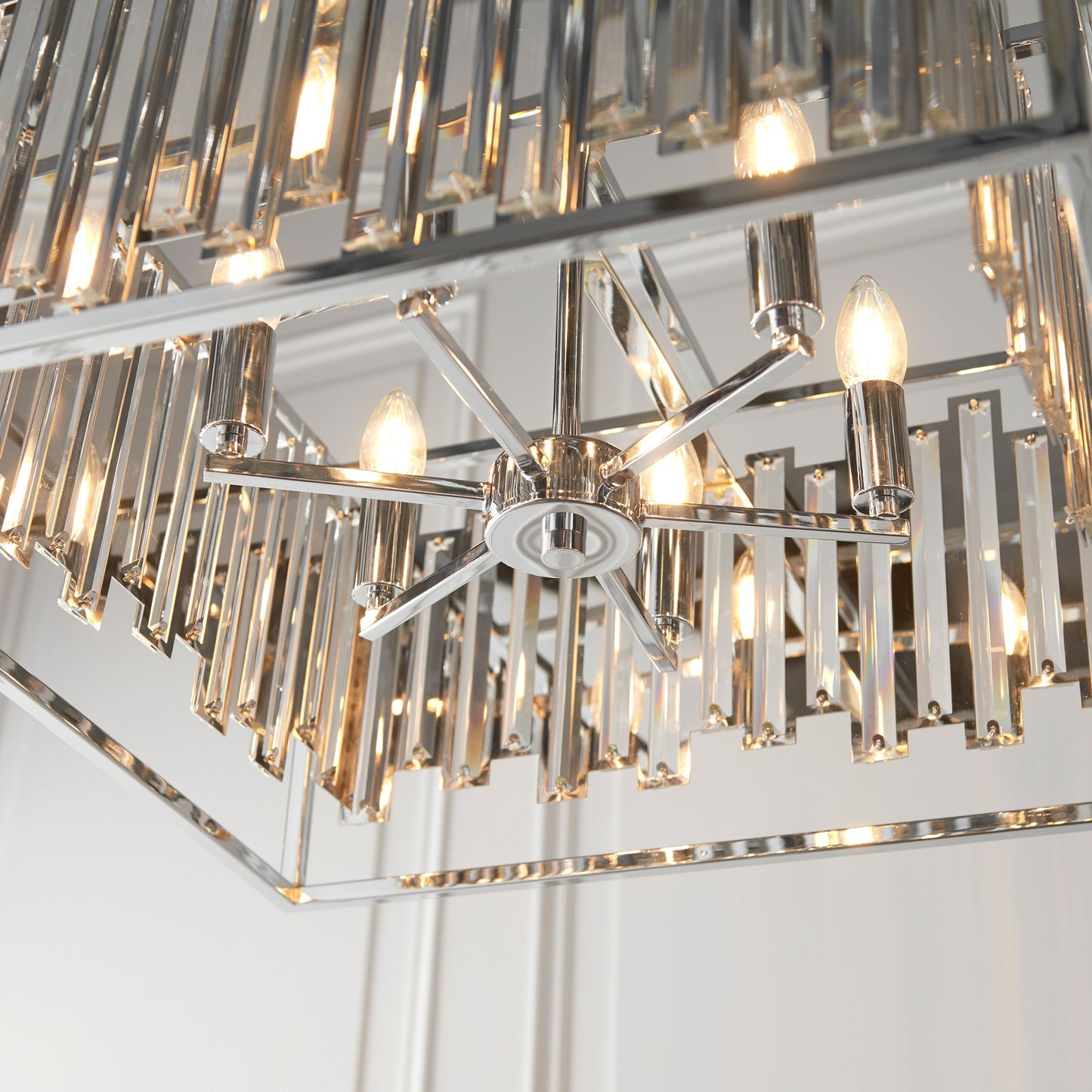 Chrome Pendant Light