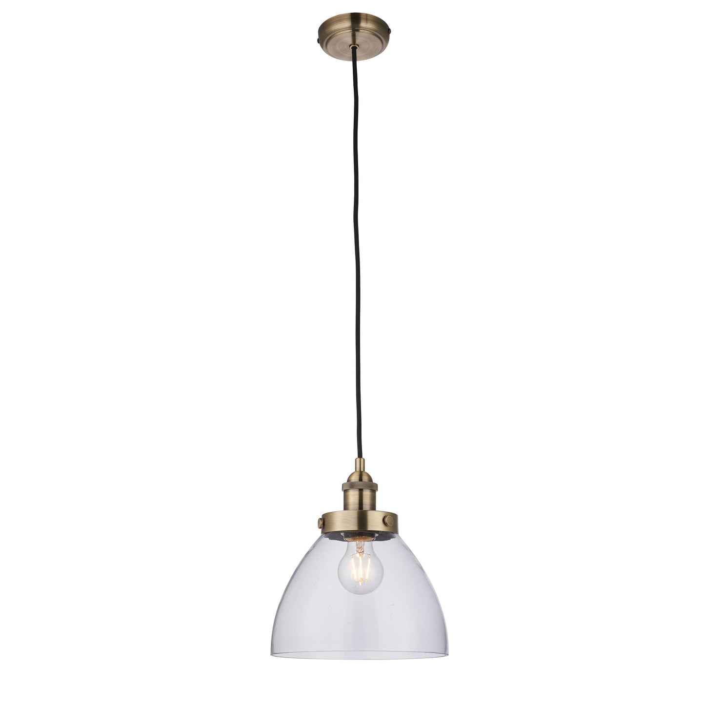 Baxter Pendant Light (Antique Brass)