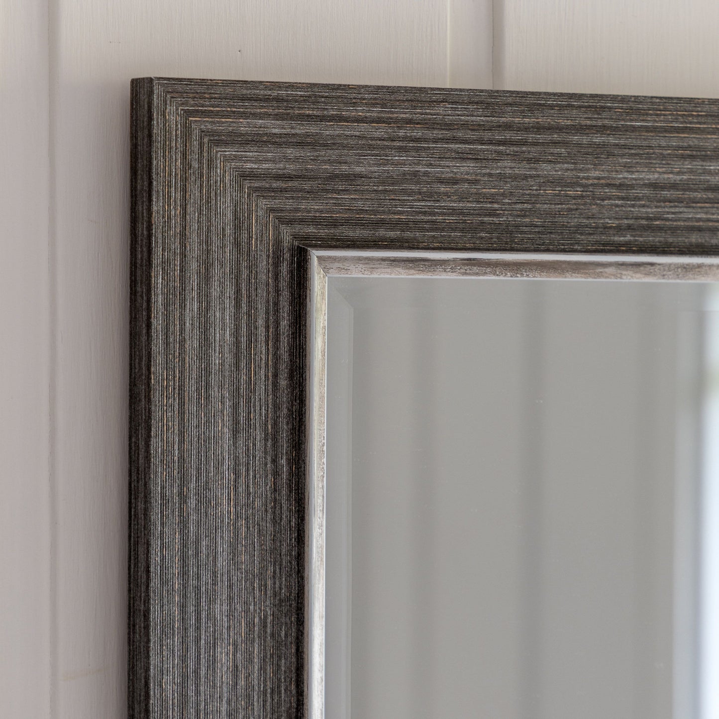 Shoreditch Square Mirror (Pewter)