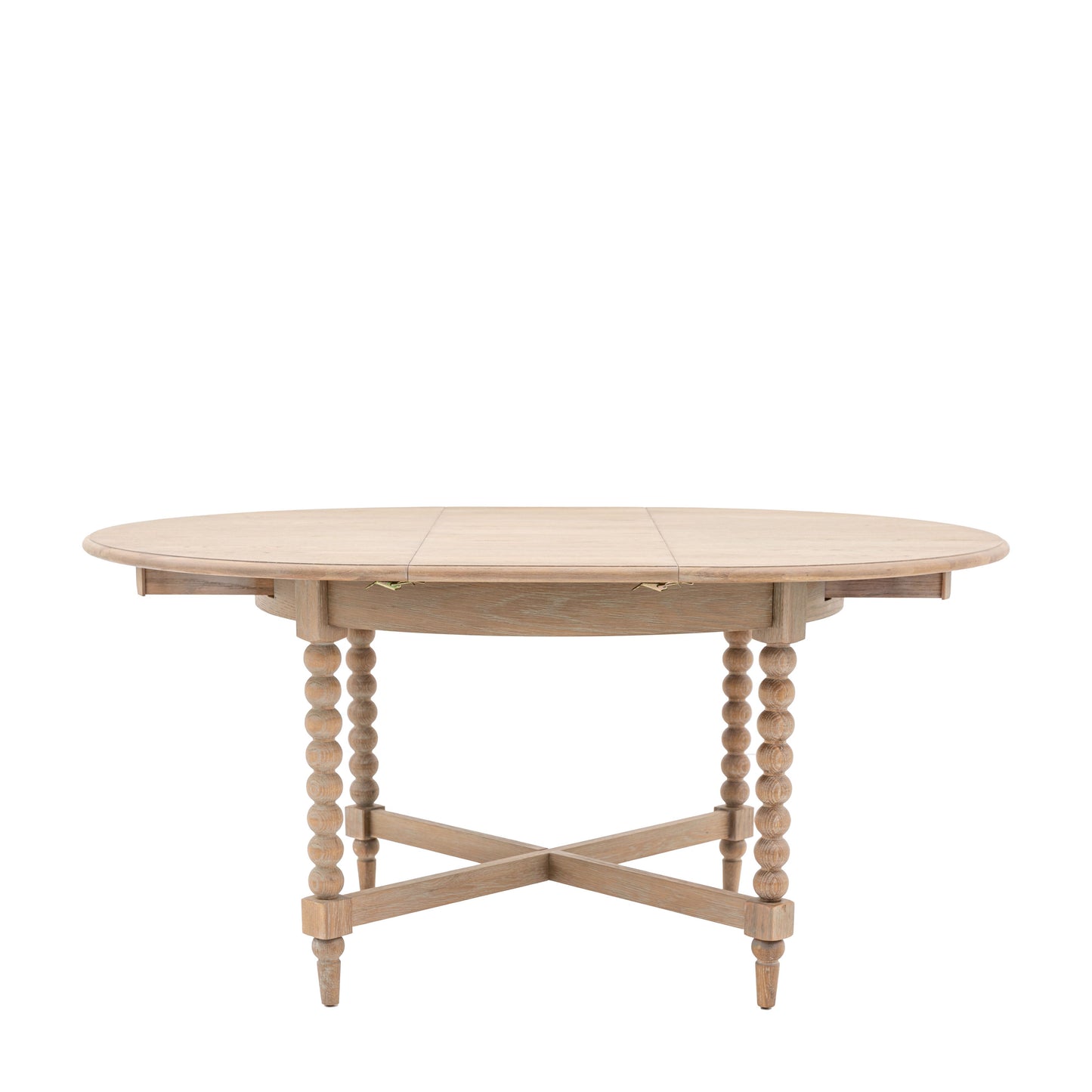 Round Dining Table with Bobbin Detail