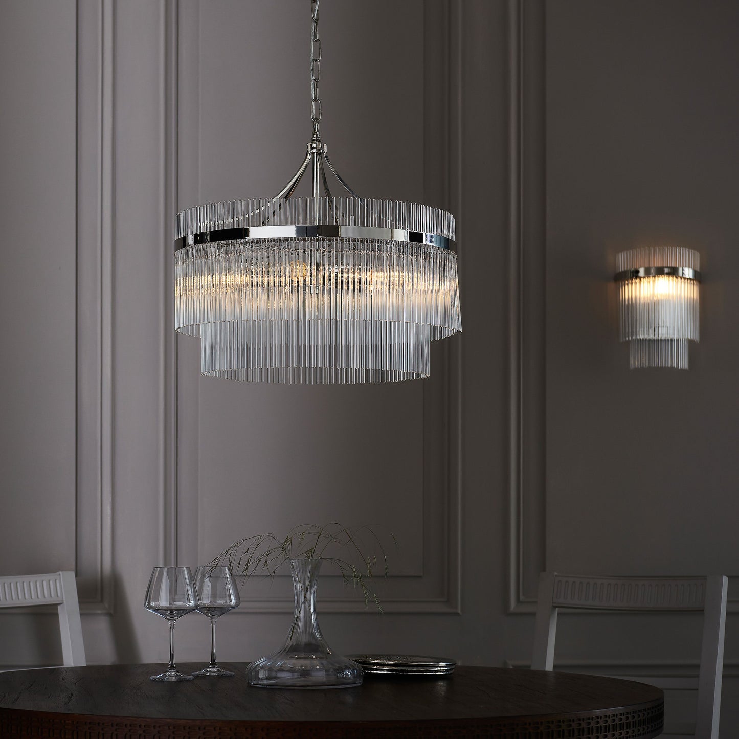 Menton 5 Pendant Light (Nickel)