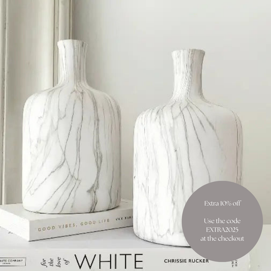 Marble Effect Vase