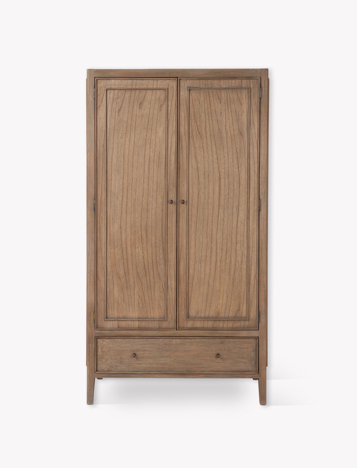 Chesterton Double Wardrobe - Bayur Wood, Natural