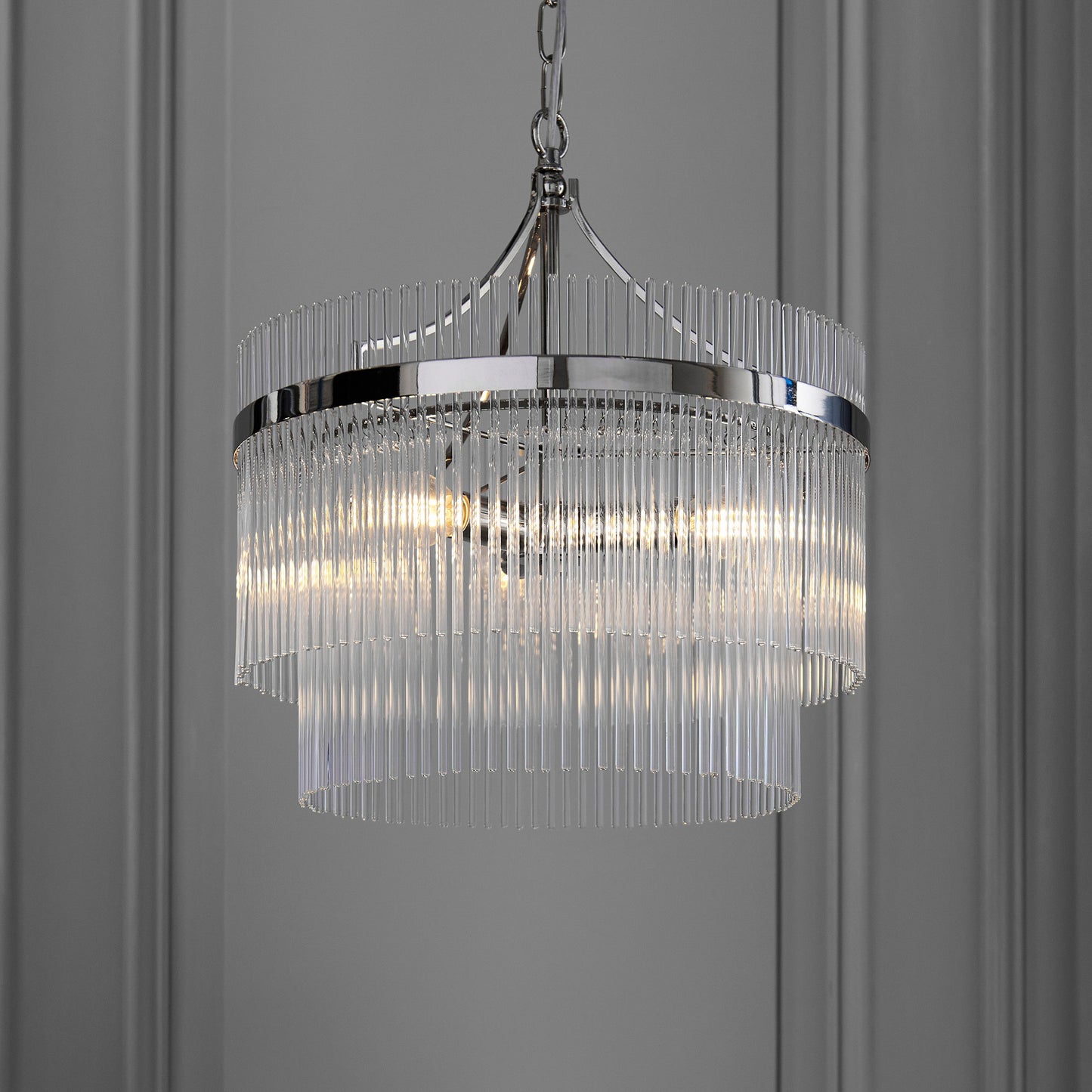 Menton 3 Pendant Light (Nickel)