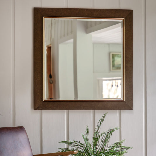 Shoreditch Square Mirror (Bronze)