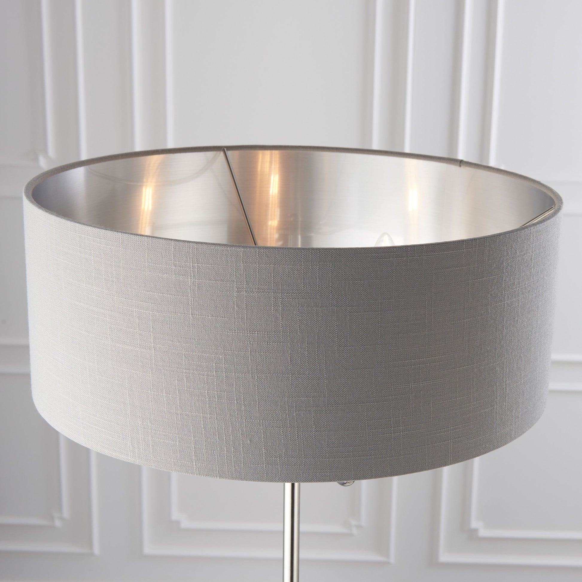 Nickel Floor Lamp 