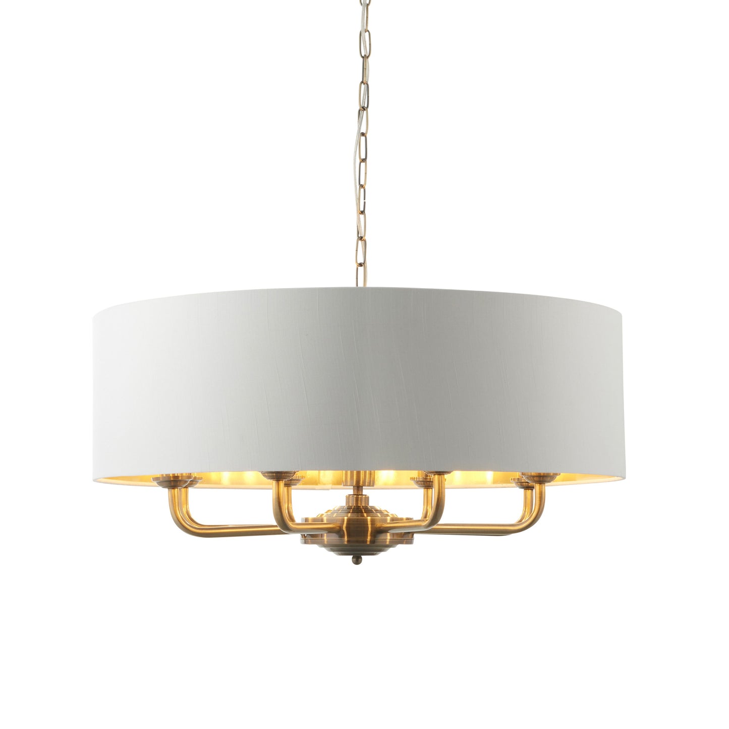Galway 8 Pendant Light (Antique Brass)