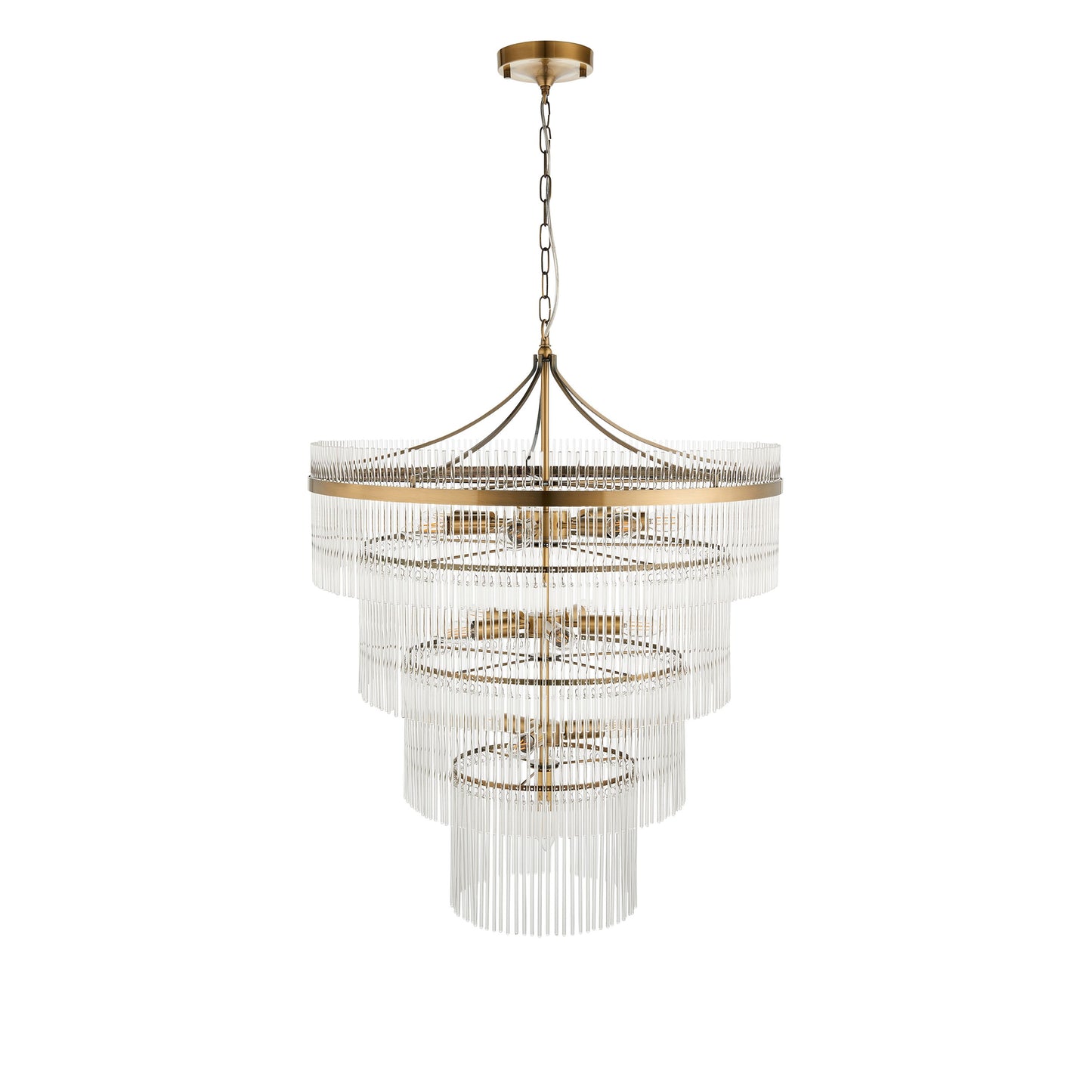 Menton 16 Pendant Light (Antique Brass)