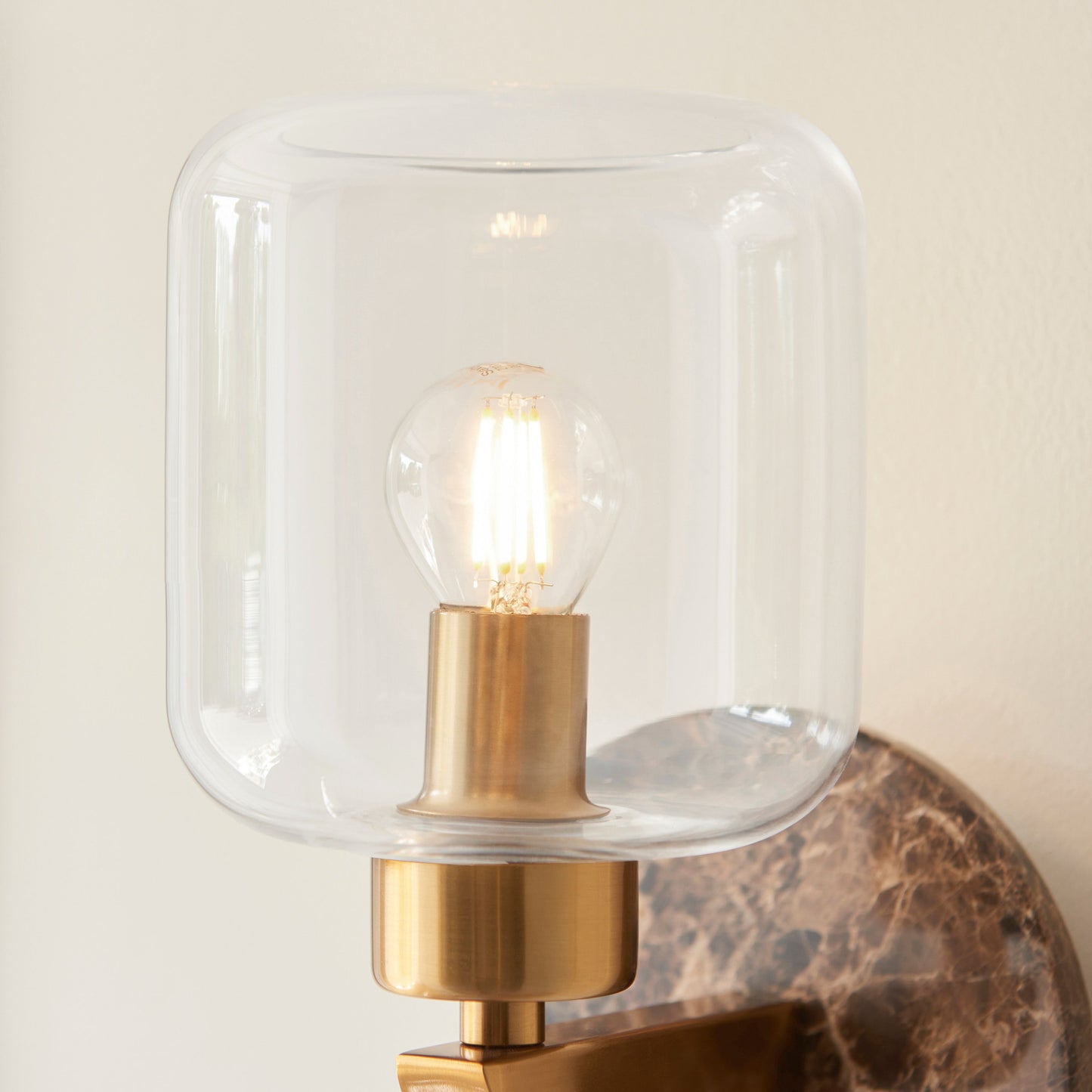 Sheridan Wall Light (Brown)