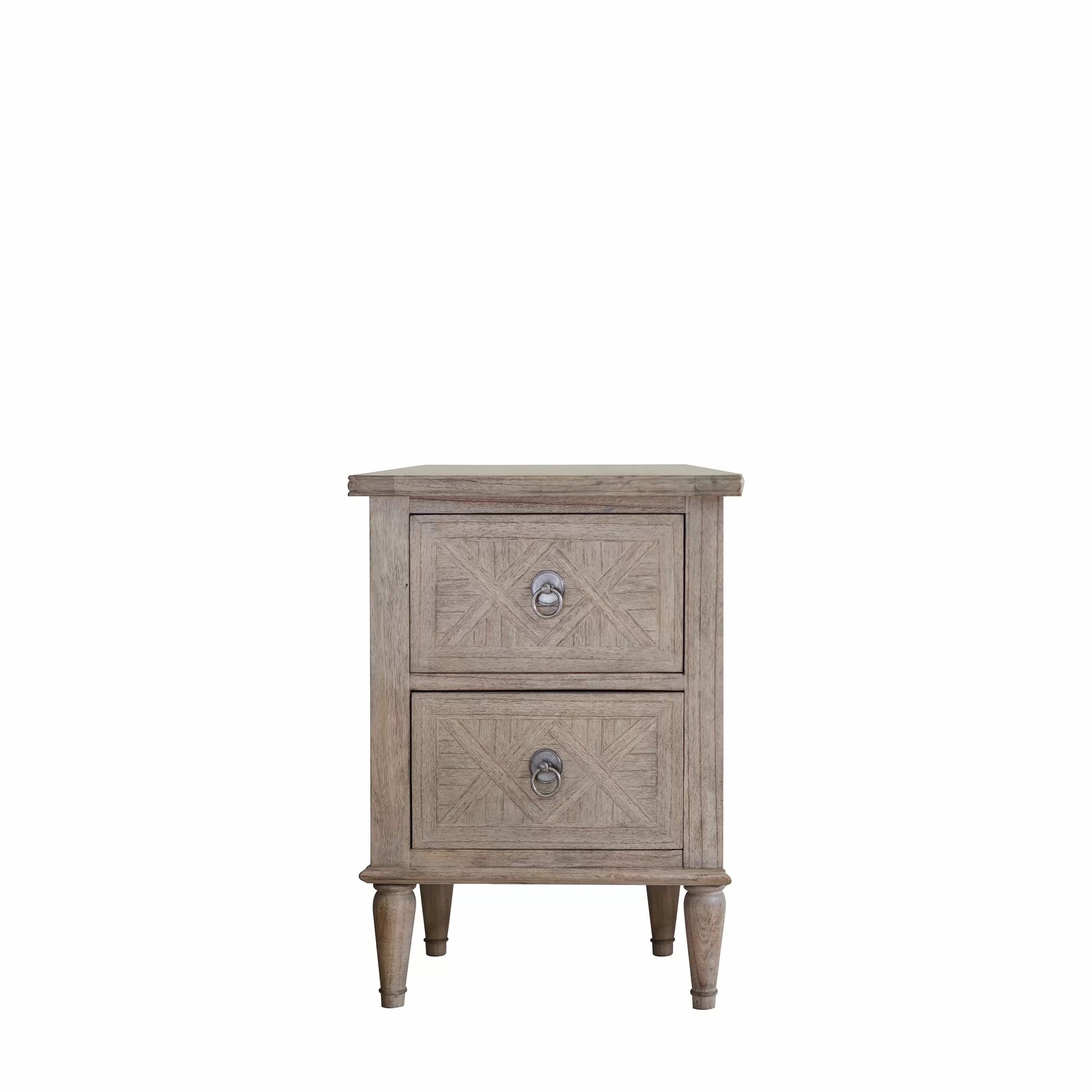 Bedside Table with 2 Drawers