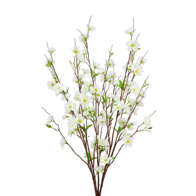 Artificial / Faux Apple Blossom Spray