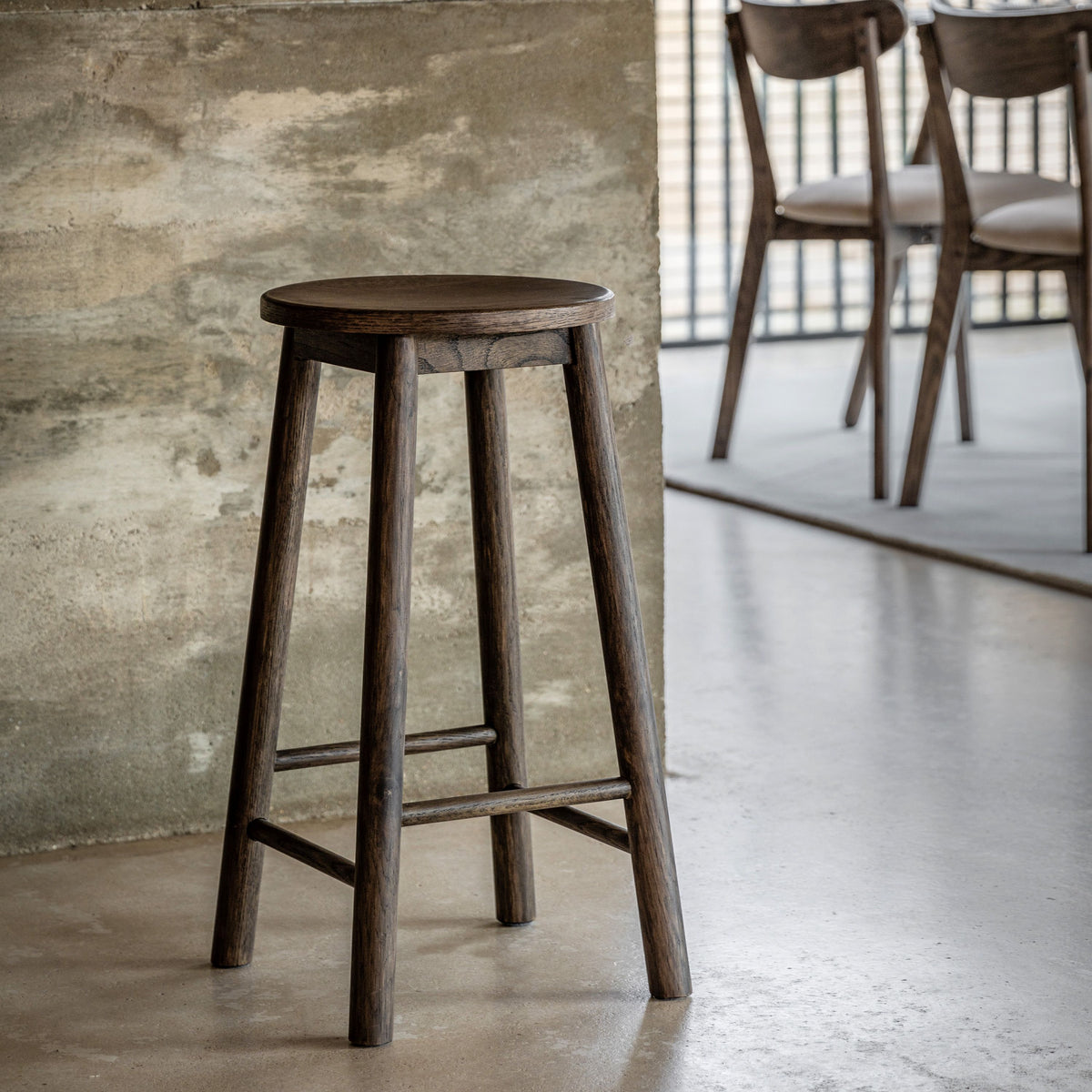 Haven Stool (Smoked)