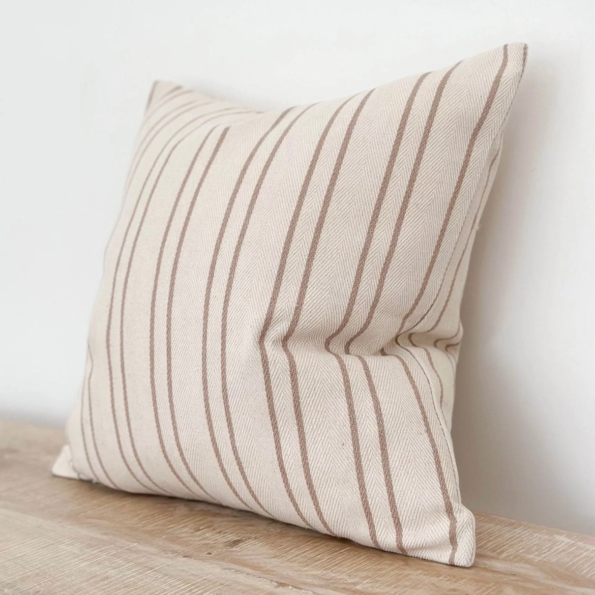 Morgan Cushion Cover with Double Stripe (45x45cm)