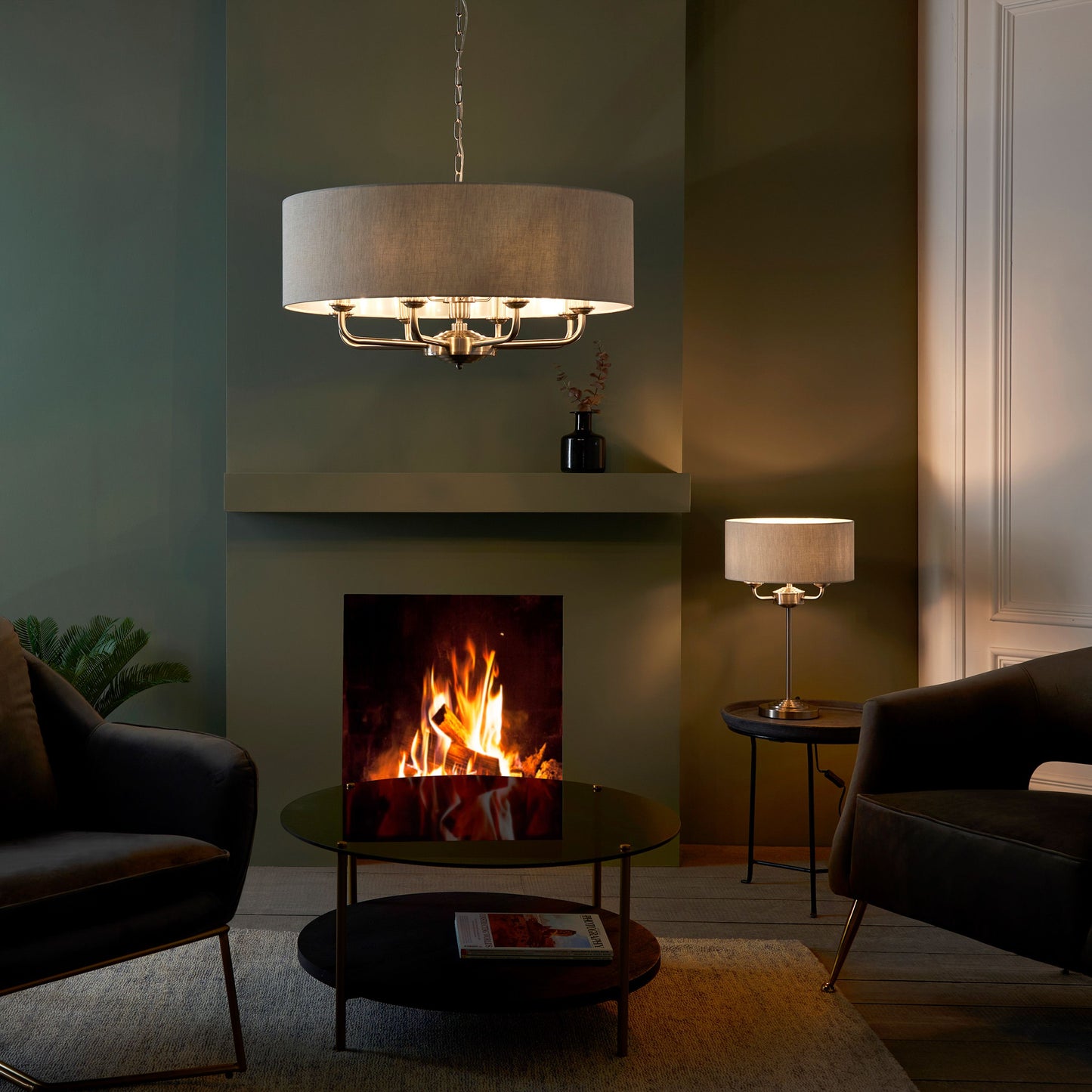 Galway 8 Pendant Light (Chrome)