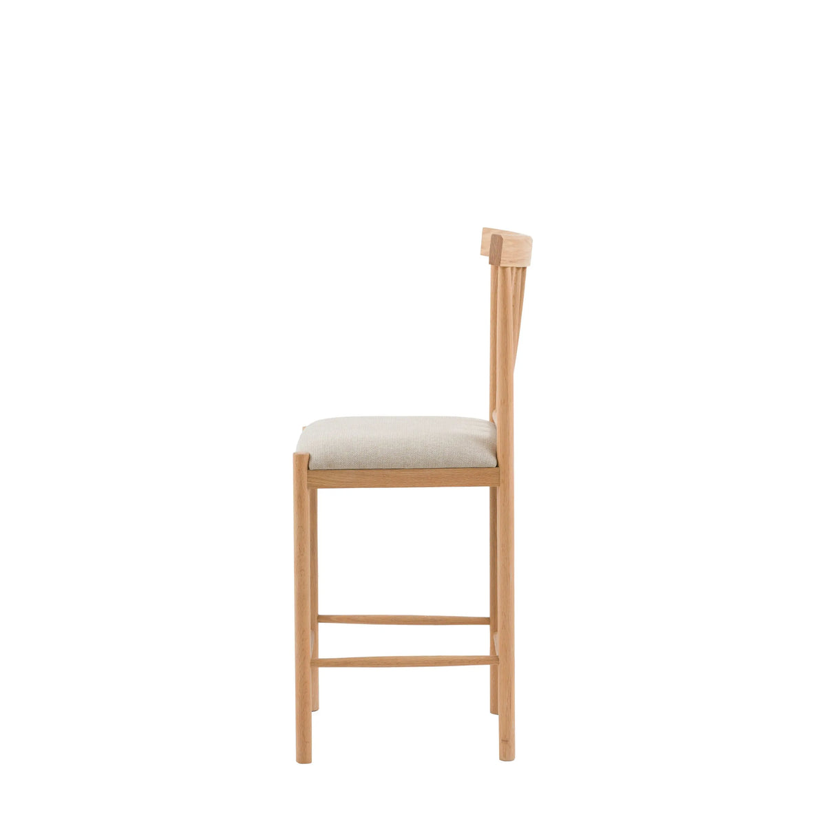 Hedley Upholstered Bar Stool (Set of 2) (Natural)
