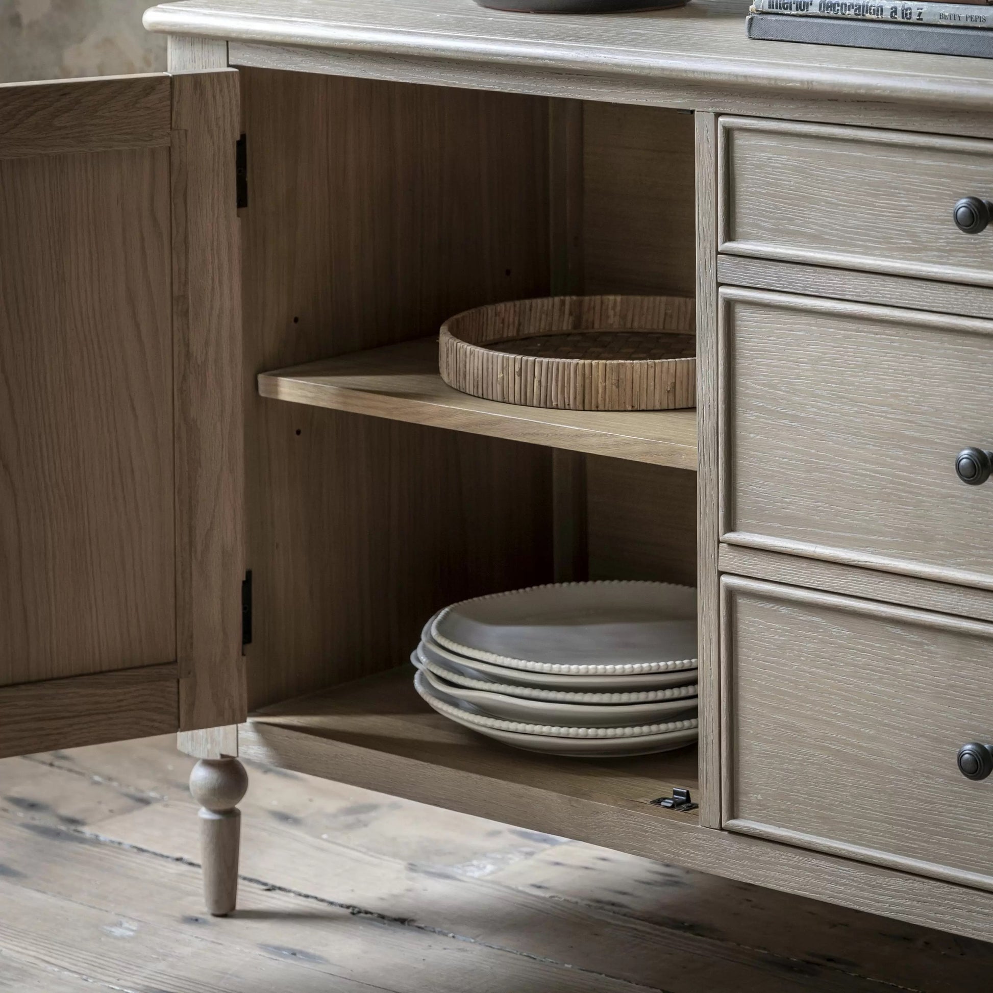 Sideboard with Bobbin Detail