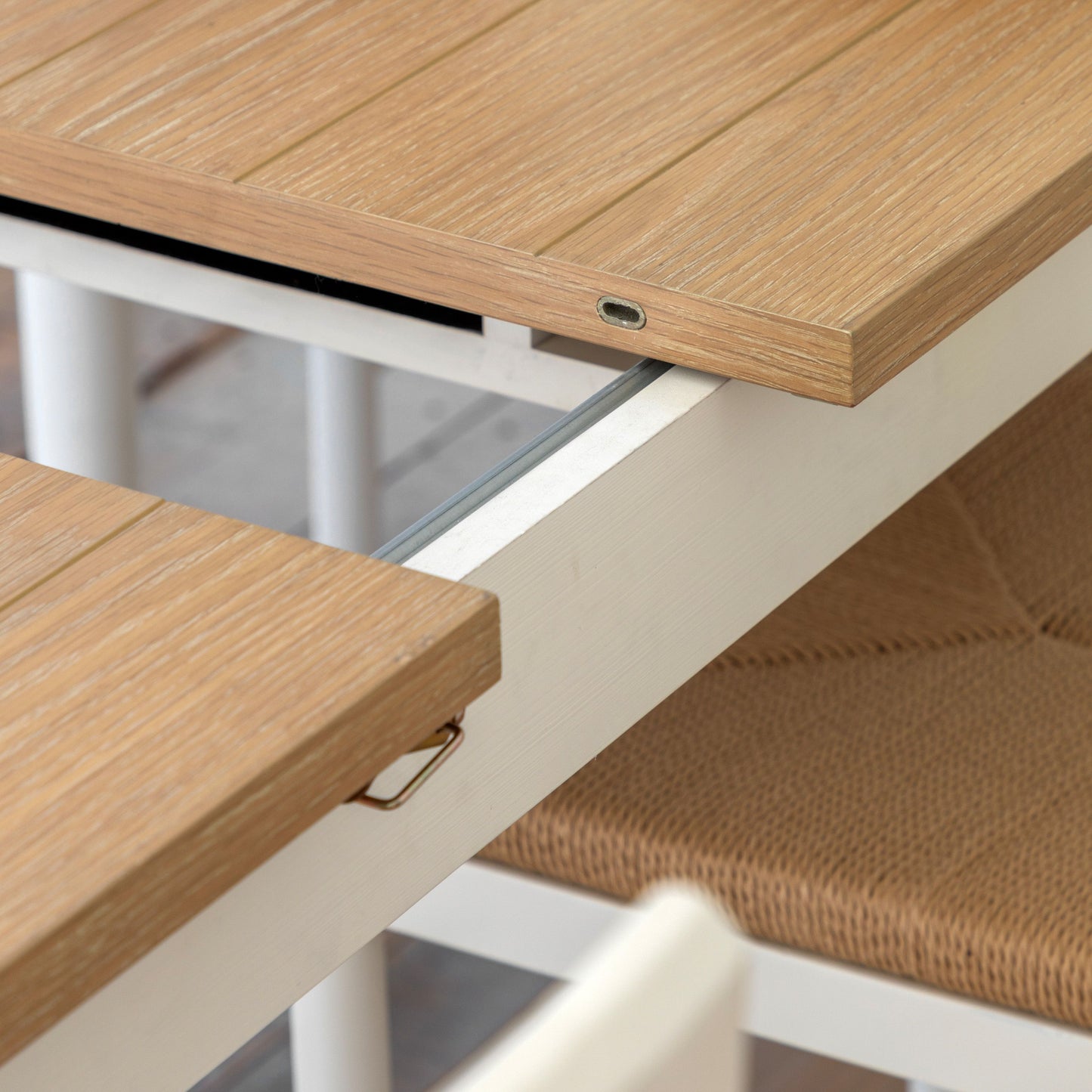 Hedley Extending Dining Table (White)