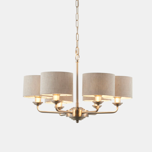 Galway Multi Arm Pendant Light (Chrome)