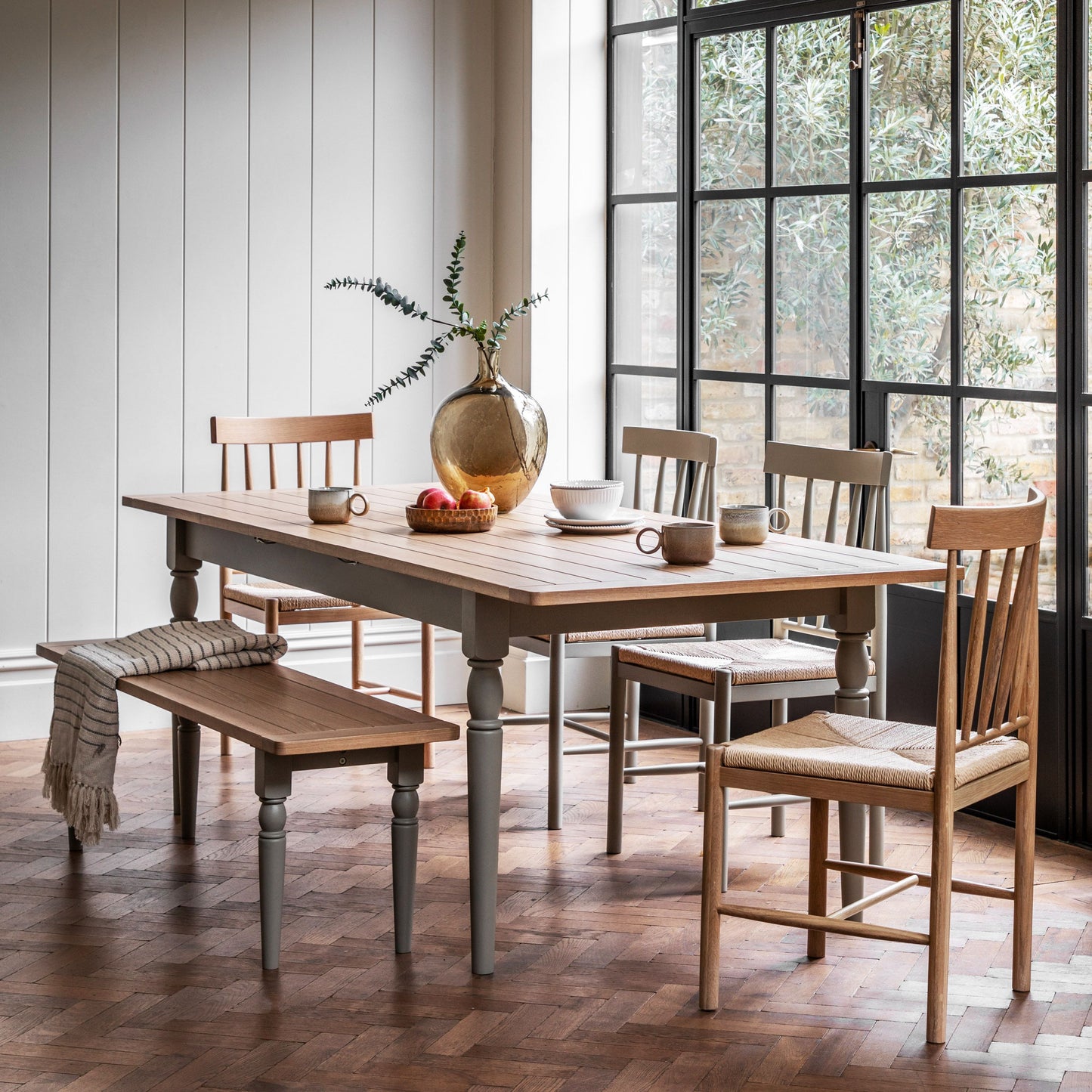 Hedley Extending Dining Table (Prairie)