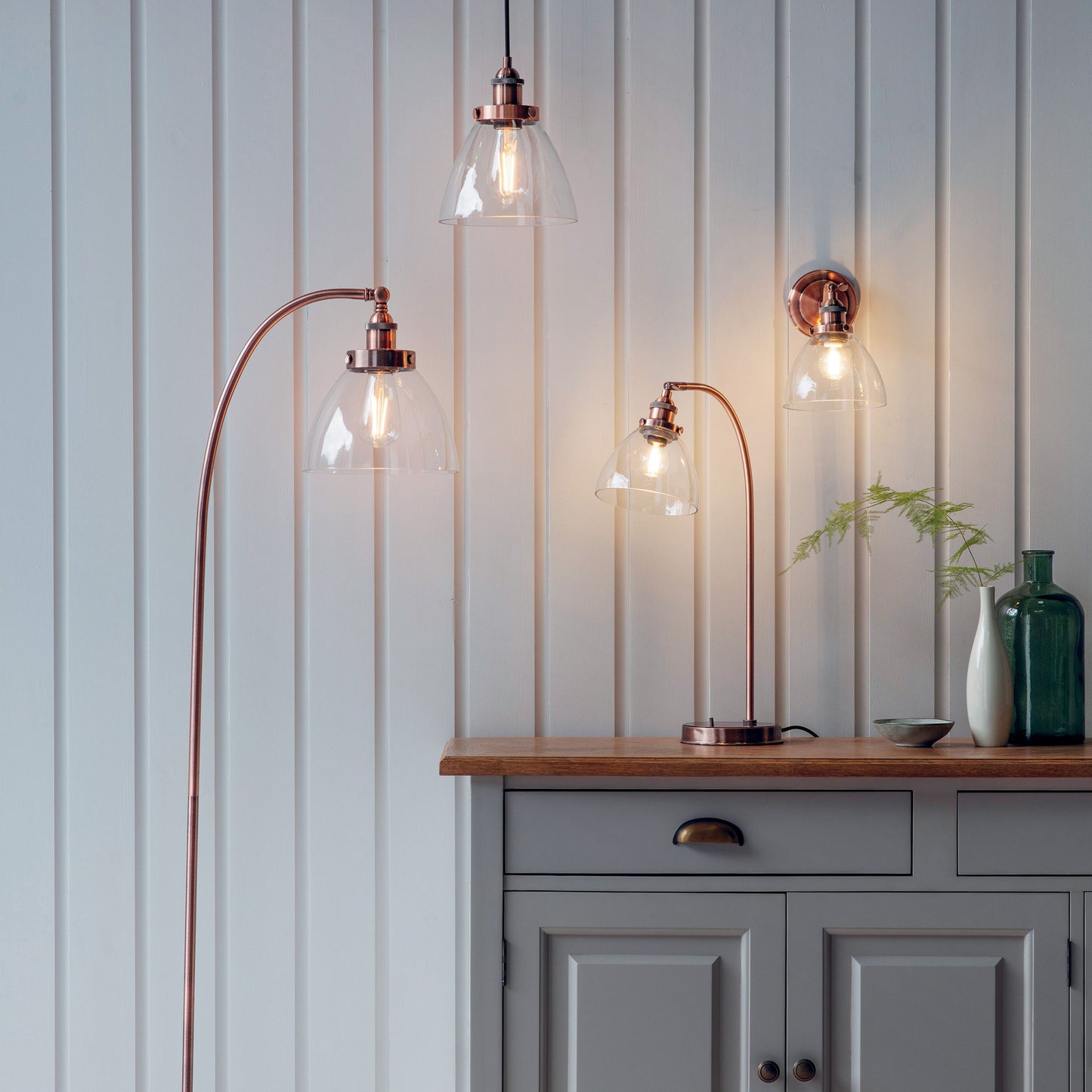 Baxter Wall Light (Aged Copper)