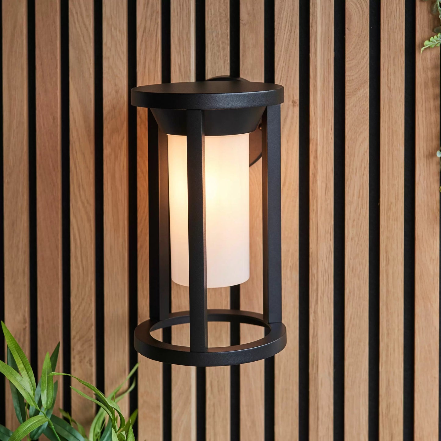 Black Outdoor Wall Light