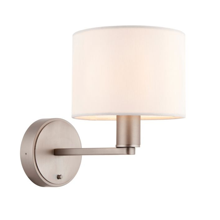 Matt Nickel Wall Light