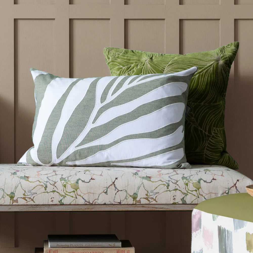 Bamboo Feather Cushion