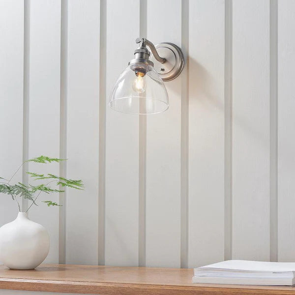 Silver Wall Light