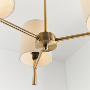 Bryant Ceiling Light (Antique Brass)